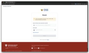 Mengubah Data Usaha di OSS